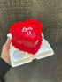 Vintage Cake Corazón